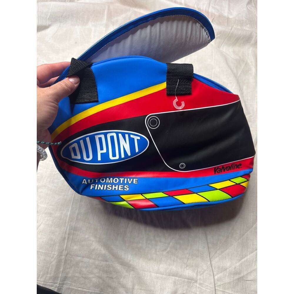 1995 Jeff Gordon DuPont Helmet Lunch Bag –NASCAR Insulated Cooler - Picture 2 of 8